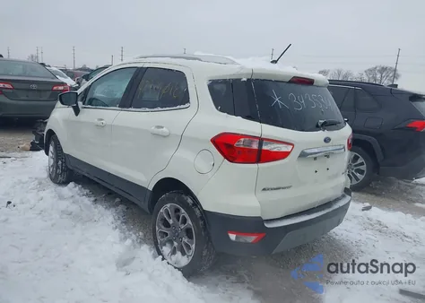 2020 Ford Ecosport Titanium from USA, damaged, VIN MAJ6S3KLXLC343534